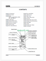 Clark GTS20d, GTS25d, GTS30d, GTS33d, GTS20L, GTS25L, GTS30L, GTS33L Engine Forklift Service Manual (SM783)