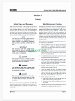 Clark L20, L25, L30, L33, L35 L HMC Theta 2.4 Engine Forklift Service Manual (SM1147)