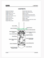 Clark S20, S25, S30, D35D Isuzu Tier 4 Engine Truck Forklift Service Manual (SM1081)