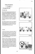 Clark CGP, CDP 20-30 Forklift Operators Manual (OM-610)
