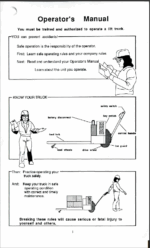 Clark WP40 Pallet Truck Operators Manual (OM-560)