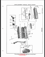 Clark Clarklift CY165 Forklift Parts Manual (X58A)