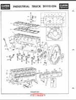 Clark Clarklift 60B Forklift Parts Manual (GX134B2)