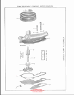Clark Clarklift Model CY60 Forklift Parts Manual (X114A)