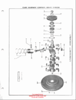 Clark Clarklift Model 20B Forklift Parts Manual (X4B_625)