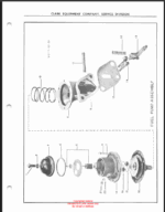 Clark Clarklift F40B Forklift Parts Manual (X6B1)