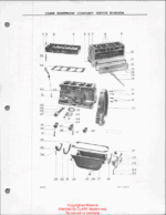 Clark Clipper C Forklift Parts Manual (39-C1)