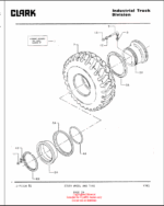 Clark Clarklift Y800 Diesel Forklift Parts Manual (Y163_Y800)