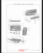 Clark Clarklift Ranger 40B Forklift Parts Manual (X102B)