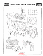 Clark Gas Clipper C Forklift Parts Manual (4C)