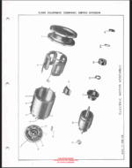 Clark Electric Utilitruc 80 Parts Manual (X66A)
