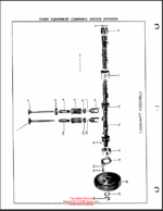 Clark Model CY80 Forklift Parts Manual (X114A2)