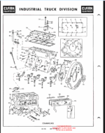 Clark GX10 B1-16 Parts Manual (GX10B1-16)