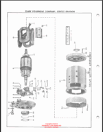 Clark Powrworker Grip Tractor Parts Manual (X104A)