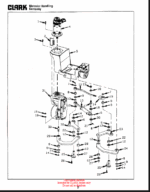 Clark NP15D, NP20, NP22 High Speed Lift Parts Manual (NP-4Z)