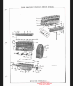 Clark Yardlift 100 Forklift Parts Manual (36A)