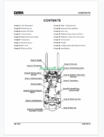 Clark S20, S25, S30, S35 L,G PSI Engine Truck Forklift Service Manual (SM1085)