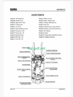 Clark S20, S25, S30, S35 L,G PSI Engine Truck Forklift Service Manual (SM1085)