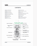 Clark S40s, S40, S45s, S45 D and S50s, S50, S55, S60 D Kubota Diesel Tier 2 Engine Truck Forklift Service Manual (SM1188)