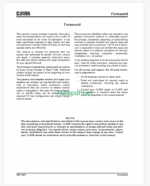 Clark SEC20-35 Forklift Service Manual (SM1205)