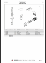 Wacker Neuson 901S, 901SP Skid Steer Loader Parts Manual