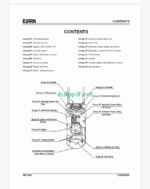 Clark C20, 25, 30, 35 L,G and C32cL Ford Engine Truck Forklift Service Manual (SM1044)