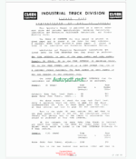 Clark C20, C25B, C20BP, CS30 Forklift Operators Manual (O-160-1)