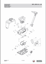 Wacker Neuson BPU 2540A US Vibratory Plate Parts Manual