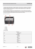 Wacker Neuson AP1850we Vibratory Plates Parts Manual