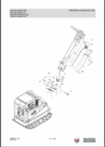 Wacker Neuson DPU5545HECH US Vibratory Plate Parts Manual