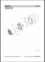 Wacker Neuson GPS9700A Portable Generator Parts Manual