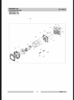 Wacker Neuson GV7000A Portable Generators Parts Manual