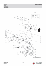 Wacker Neuson HI400HDD Heating Parts Manual