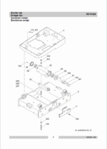 Wacker Neuson RD7H-ES Walk-Behind Rollers Parts Manual