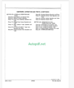 John Deere 8450 8650 and 8850 Tractor Technical Manual (TM1256)