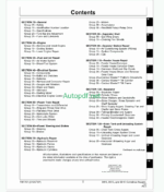 John Deere 9400 9500 SideHill 9500 and 9600 MAXIMIZER Combines Diagnostics and Repair Technical Manual (TM1402S)