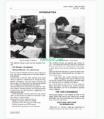 John Deere 9900 and 9910 Cotton Pickers Technical Manual (TM1105)