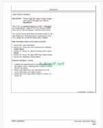 John Deere Alternators and Starter Motors Technical Manual (CTM77)