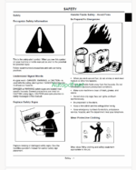 John Deere CS36, CS36LE, CS40, CS40LE, CS46, CS52, CS56, CS62, CS71, CS81 Chainsaws Technical Manual (TM1917)