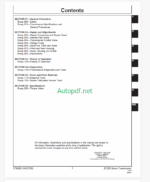 John Deere DF230 Series Transmission Repair Manual Technical Manual (CTM362)
