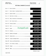 John Deere JD890 Excavator Technical Manual (TM1163)