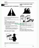John Deere LTR155 LTR166 and LTR180 Lawn Tractors Technical Manual (TM1768)