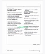 John Deere POWERTECH 4.5L & 6.8L Diesel Engines Mechanical Fuel Systems Technical Manual (CTM207)