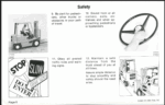 Clark C300Y40(D) Gas, LP Gas or Diesel Powered Forklift Operators Manual (OI-381)