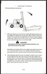 Clark C500Y165M, C500Y200M Forklift Operators Manual (OM-579M)