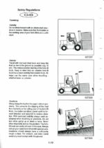 Clark GPM-DPM 20-30H Forklift Operators Manual (OI-740)
