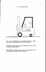 Clark GPS12-15 Forklift Operators Manual (OM-554)