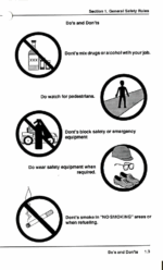 Clark GTDT30, GTDT60E Forklift Operators Manual (OM-607)