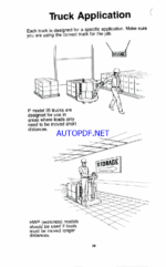 Clark P40, P60, HWP40, HWP60 Tow Tractor Operators Manual (OM-541)