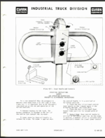 Clark P40, P60 Forklift Operators Manual (O-142)